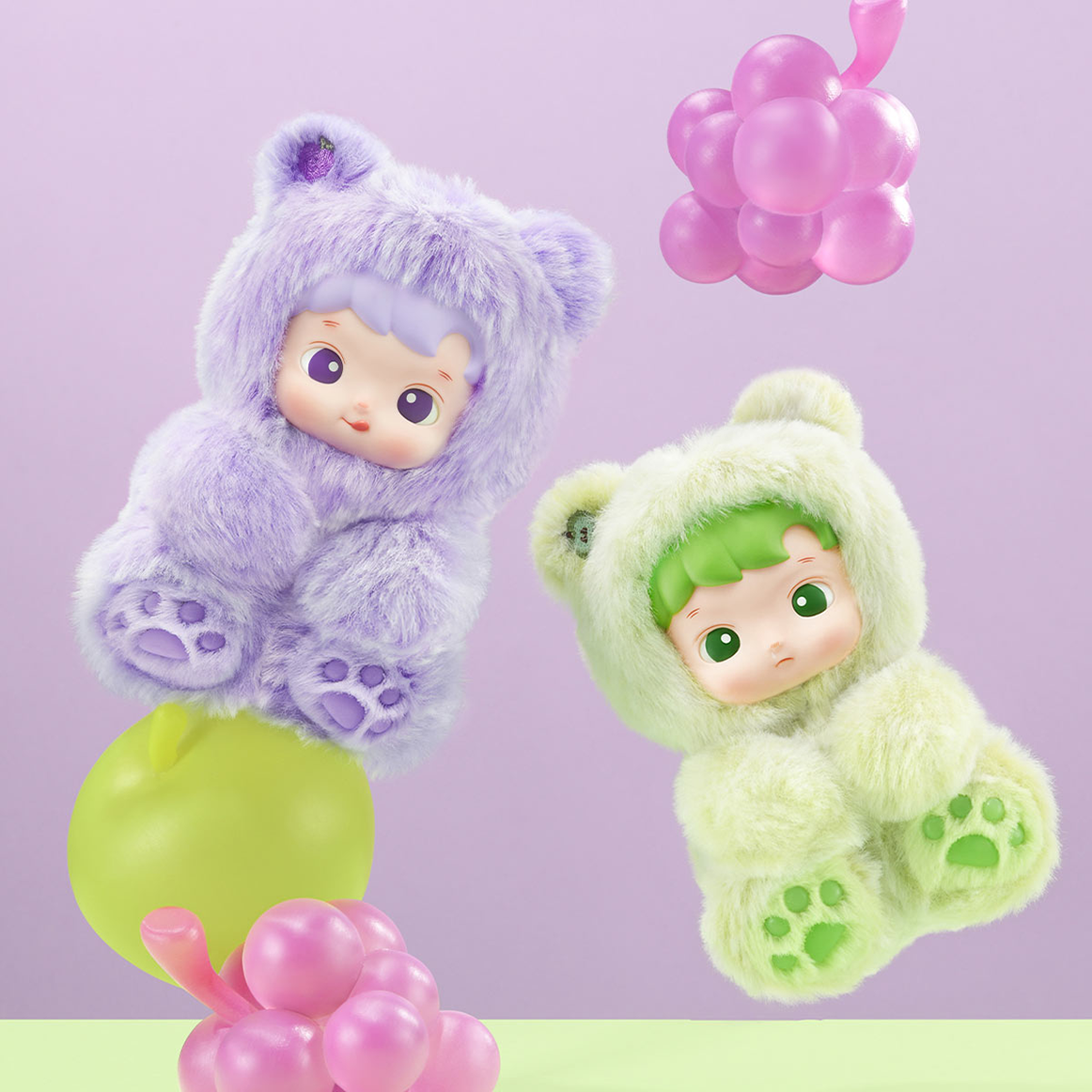 HACIPUPU - GUMMY BEAR VINYL PLUSH PENDANT SERIES / POPMART