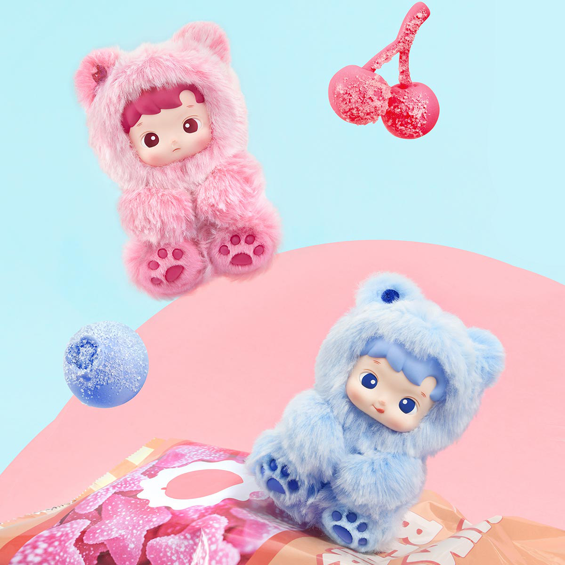 HACIPUPU - GUMMY BEAR VINYL PLUSH PENDANT SERIES / POPMART