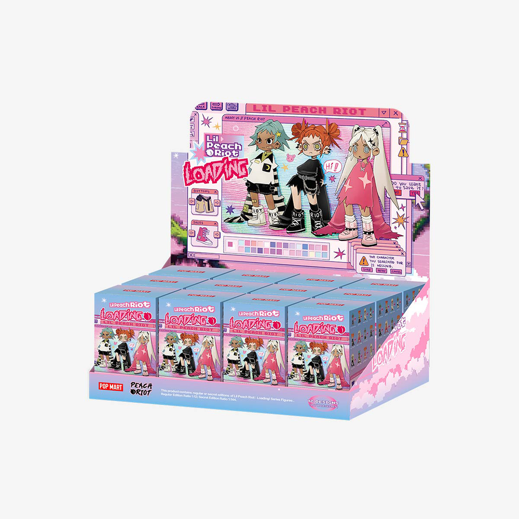 LIL PEACH RIOT- LOADING! SERIES / POPMART