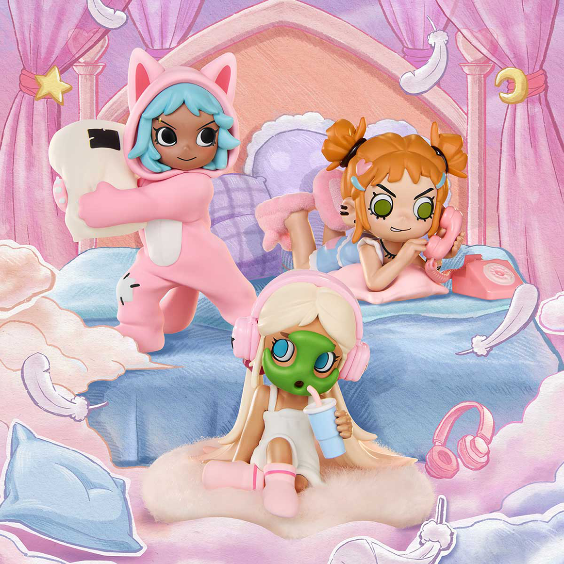 LIL PEACH RIOT - SLEEPOVER SERIES / POPMART