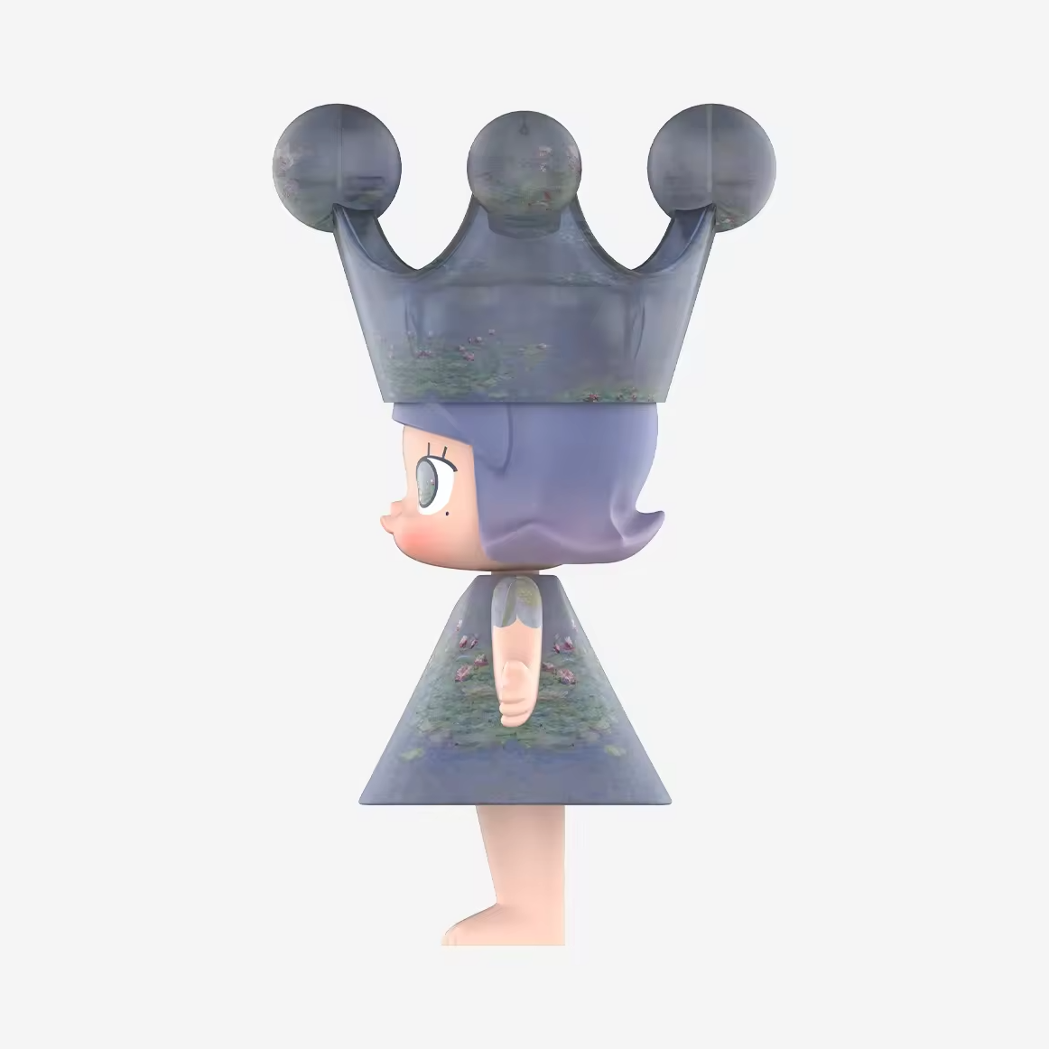 MEGA ROYAL MOLLY 1000%  - CLAUDE MONET - LES NYMPHÉAS / POPMART