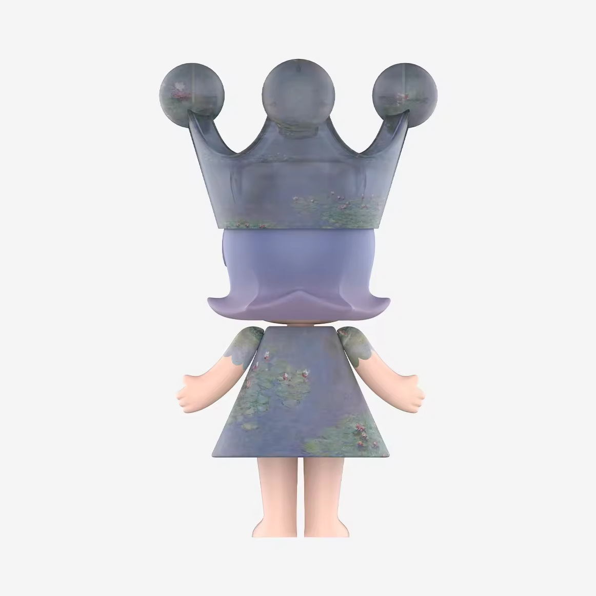 MEGA ROYAL MOLLY 1000%  - CLAUDE MONET - LES NYMPHÉAS / POPMART