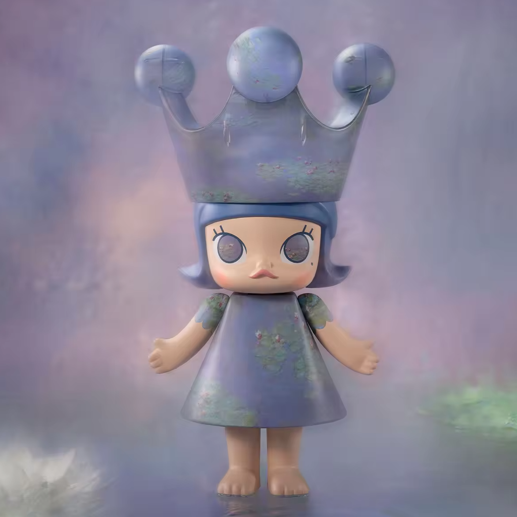 MEGA ROYAL MOLLY 1000%  - CLAUDE MONET - LES NYMPHÉAS / POPMART