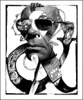 MM/PARIS - PUNCTUATION AMPERSAND - KARL LAGERFELDT / ART PRINT