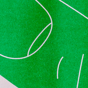 SEBASTIAN CURI   FINE ART PRINT - GOING TO THE TOP  / RISOGRAPH