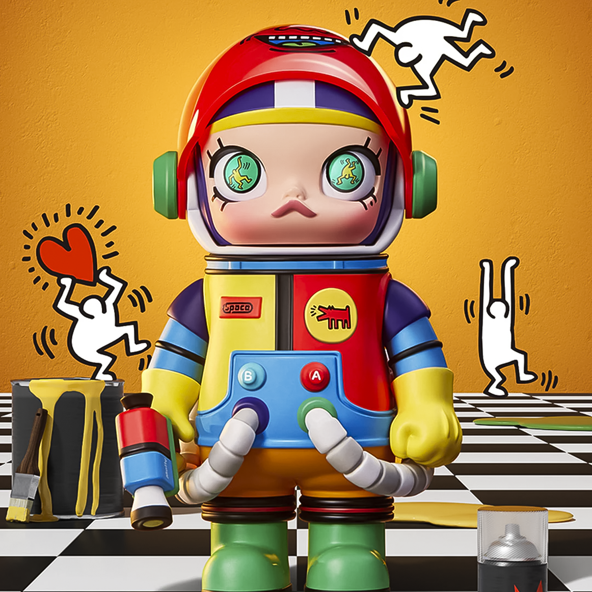 【第1位獲得！】 MEGA SPACE ISLAND SHUT EYE | POPMART / SERIES1 100% MOLLY その他