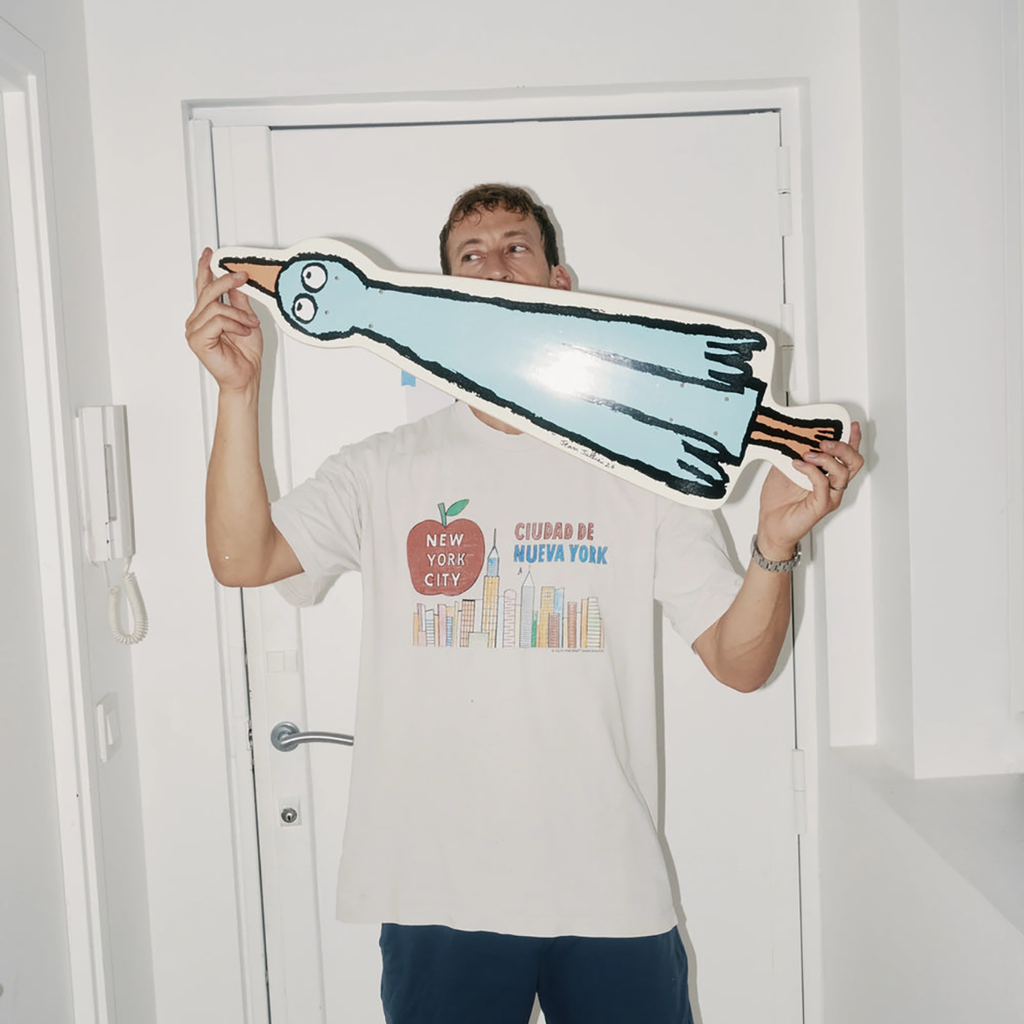 JEAN JULLIEN X SKATERROOM - BIRDBOARD / SIGNED LIMITED DECK