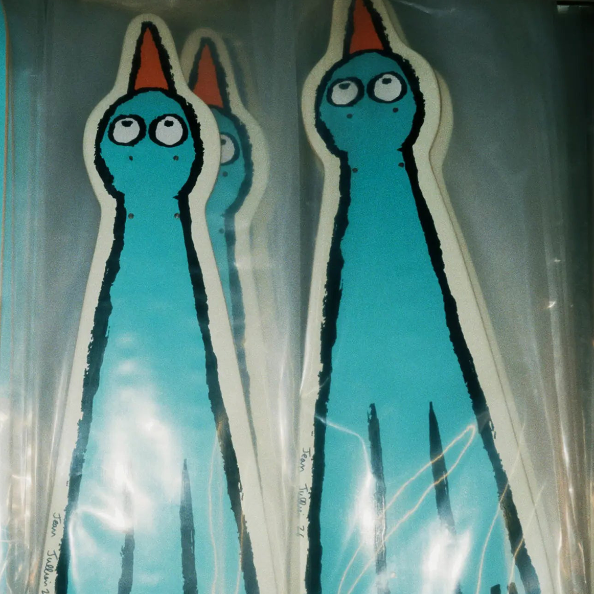 JEAN JULLIEN X SKATERROOM - BIRDBOARD / SIGNED LIMITED DECK