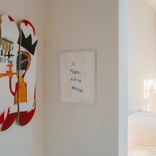 THOMAS LÉLU X THE SKATEROOM - I NEVER FINISH ANYTHI WHITE / FINE ART PRINT