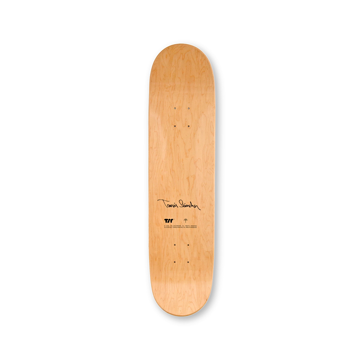 TOMAS SANCHEZ / CAÍDA DE AGUAS Y LA PRIMERA LUZ – Limited Edition Skate Deck Art
