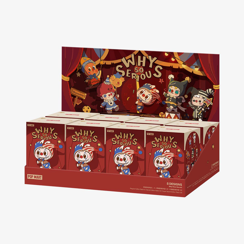 WHY SO SERIOUS SERIES - VINYL PLUSH PENDANT BLIND BOX / POPMART