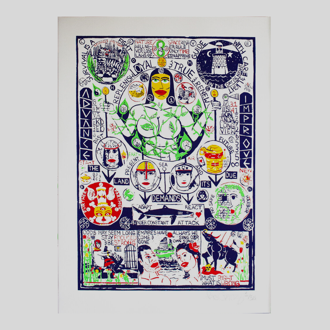 KC ORTIZ - THE JAUNT / FINE ART PRINT - #066