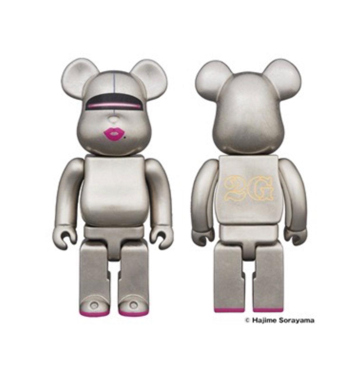 HAJIME SORAYAMA BE@RBRICK 400% / FINE JAPANESE KUTANI YAKI ART PORCELAIN