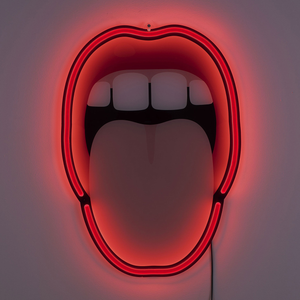 STUDIO JOB - BLOW TONGUE NEON LAMP / SELETTI