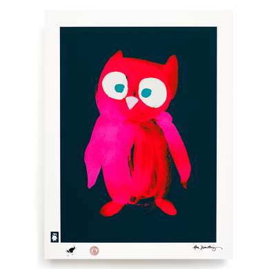 BLUNDLUND.CO.,LTD FINE ART PRINT - LIBERTY PINK GREY / LIMITED EDITION OF 250