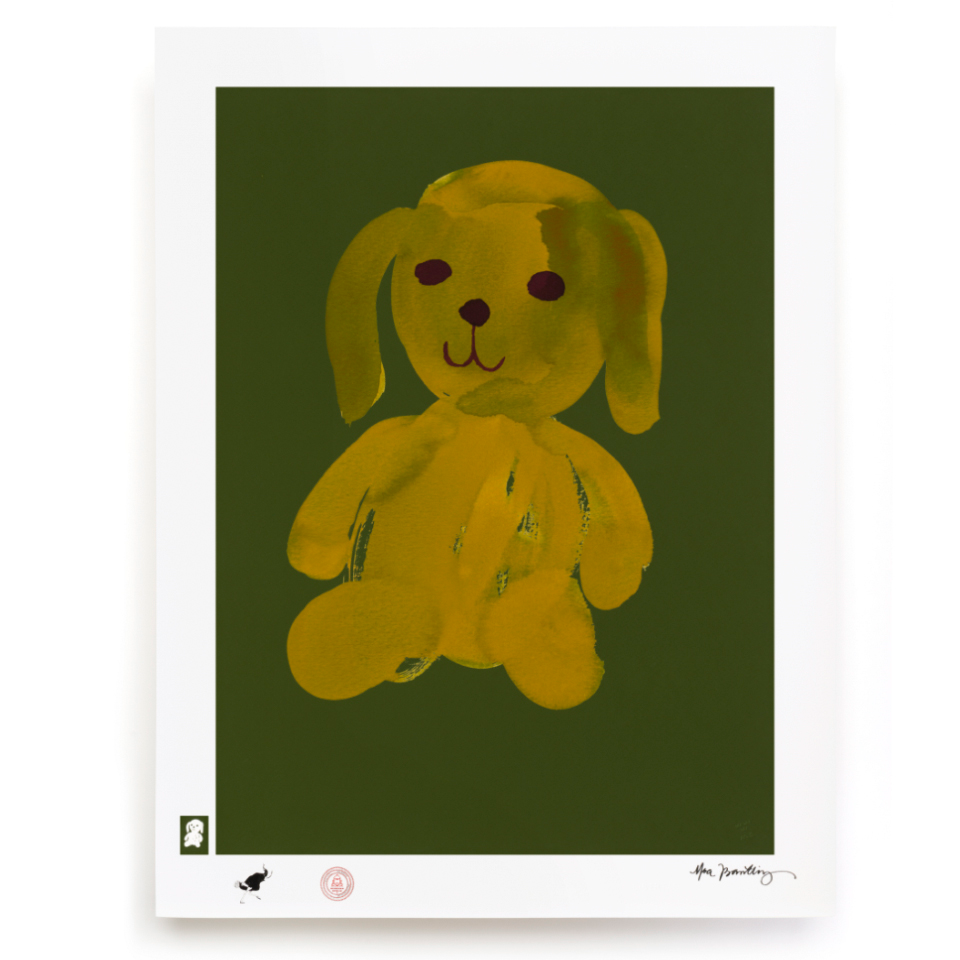 BLUNDLUND FINE ART PRINT - LIV GREEN GREEN / LIMITED EDITION OF 250
