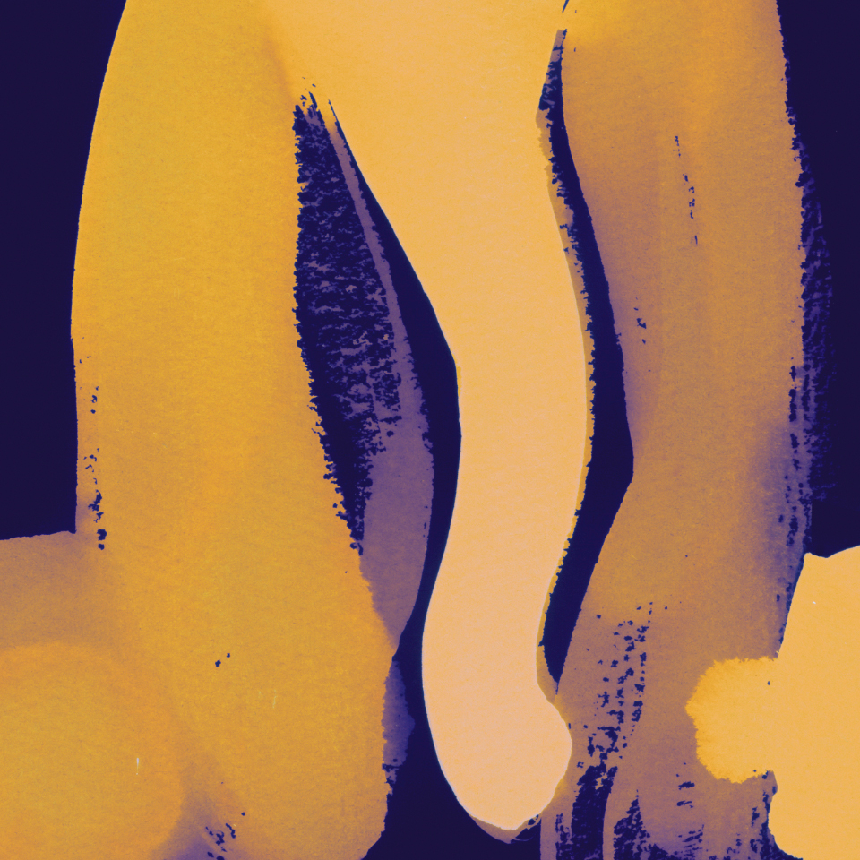 BLUNDLUND.CO.,LTD FINE ART PRINT - LUMUMBA MUSTARD INK / LIMITED EDITION OF 250