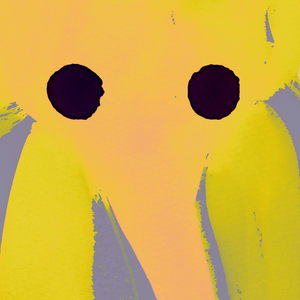 BLUNDLUND.CO.,LTD FINE ART PRINT - LUMUMBA YELLOW GREY / LIMITED EDITION OF 250