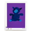 BLUNDLUND.CO.,LTD FINE ART PRINT - LYCKA BLUE LILAC / LIMITED EDITION OF 250