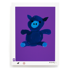 Load image into Gallery viewer, BLUNDLUND.CO.,LTD FINE ART PRINT - LYCKA BLUE LILAC / LIMITED EDITION OF 250

