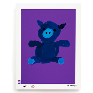 BLUNDLUND.CO.,LTD FINE ART PRINT - LYCKA BLUE LILAC / LIMITED EDITION OF 250
