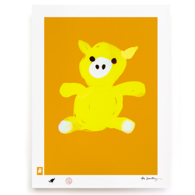 BLUNDLUND.CO.,LTD FINE ART PRINT - LYCKA YELLOW YELLOW / LIMITED EDITION OF 250