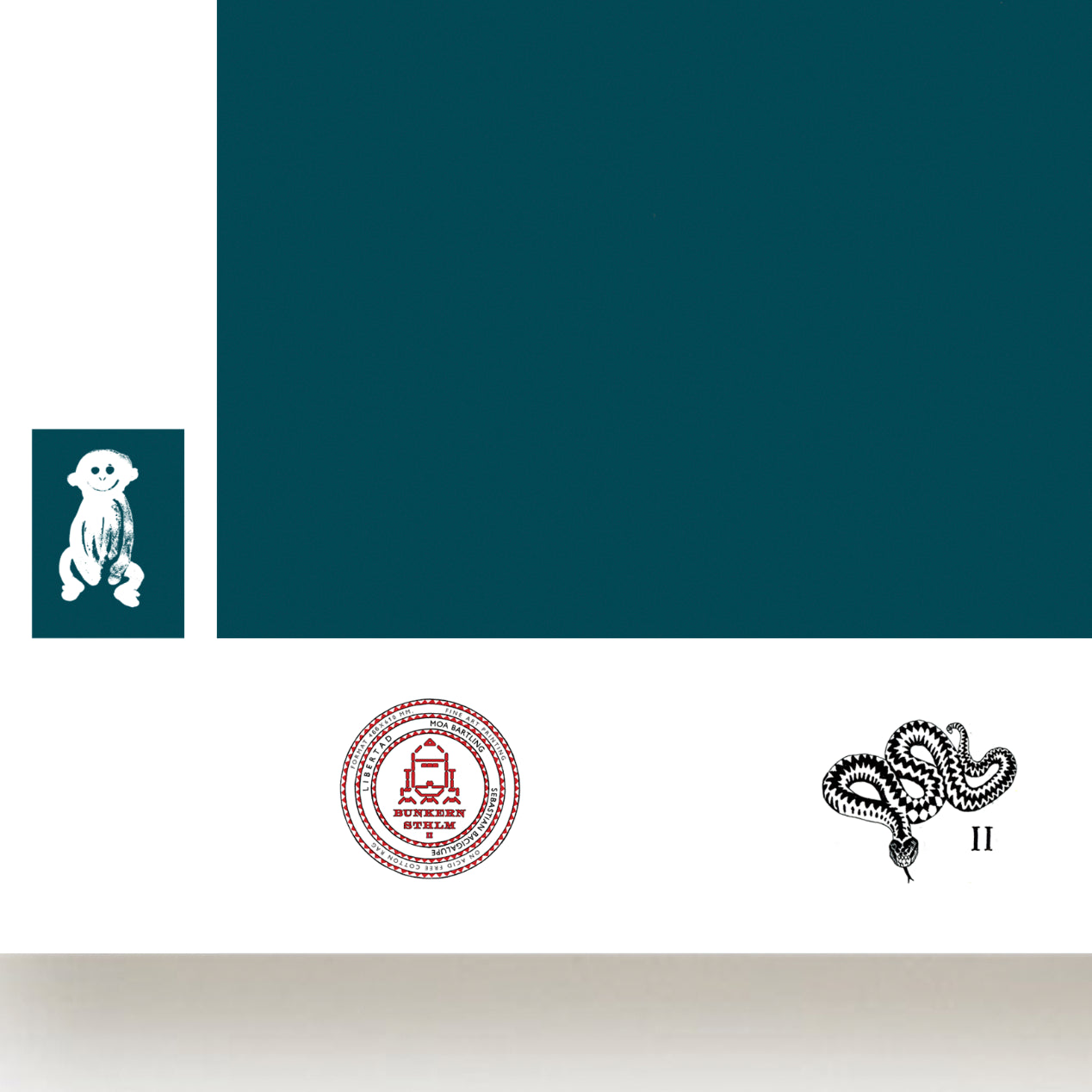 BLUNDLUND.CO.,LTD FINE ART PRINT - JUSTUS STRIPES / LIMITED EDITION OF 250
