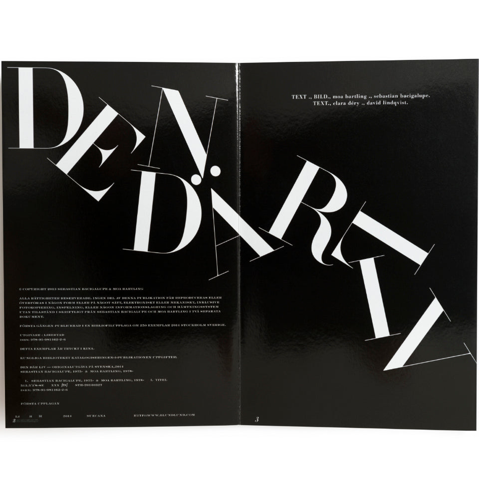 BOOK - DEN DÄR LIV  / BLUNDLUND.CO.,LTD