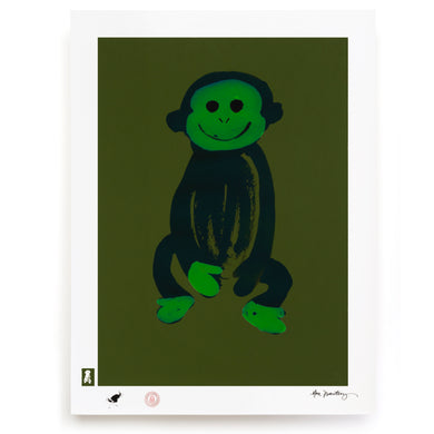 Blundlund Justus fine art print blue green BLUNDLUND.CO.,LTD