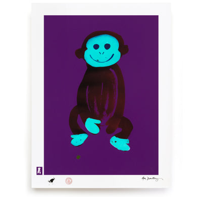 Blundlund Justus fine art print maroon lilac BLUNDLUND.CO.,LTD