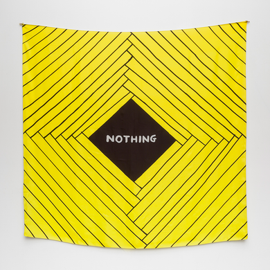 DAVID SHRIGLEY SCARF - NOTHING / MASSIF CENTRAL
