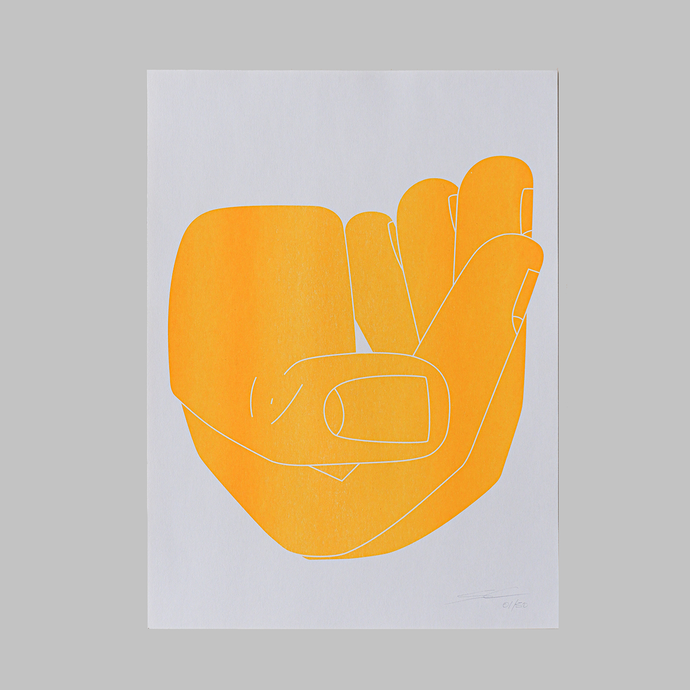 SEBASTIAN CURI  FINE ART PRINT - TOMORROW TODAY GOLDEN SUNSHINE / LIMITED EDITION