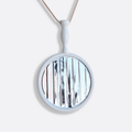 JULIO LE PARC - MIROIR WHITE PENDANT  /  BERNARDAUD