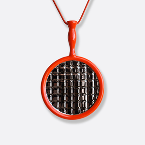 JULIO LE PARC - MIROIR RED PENDANT  /  BERNARDAUD