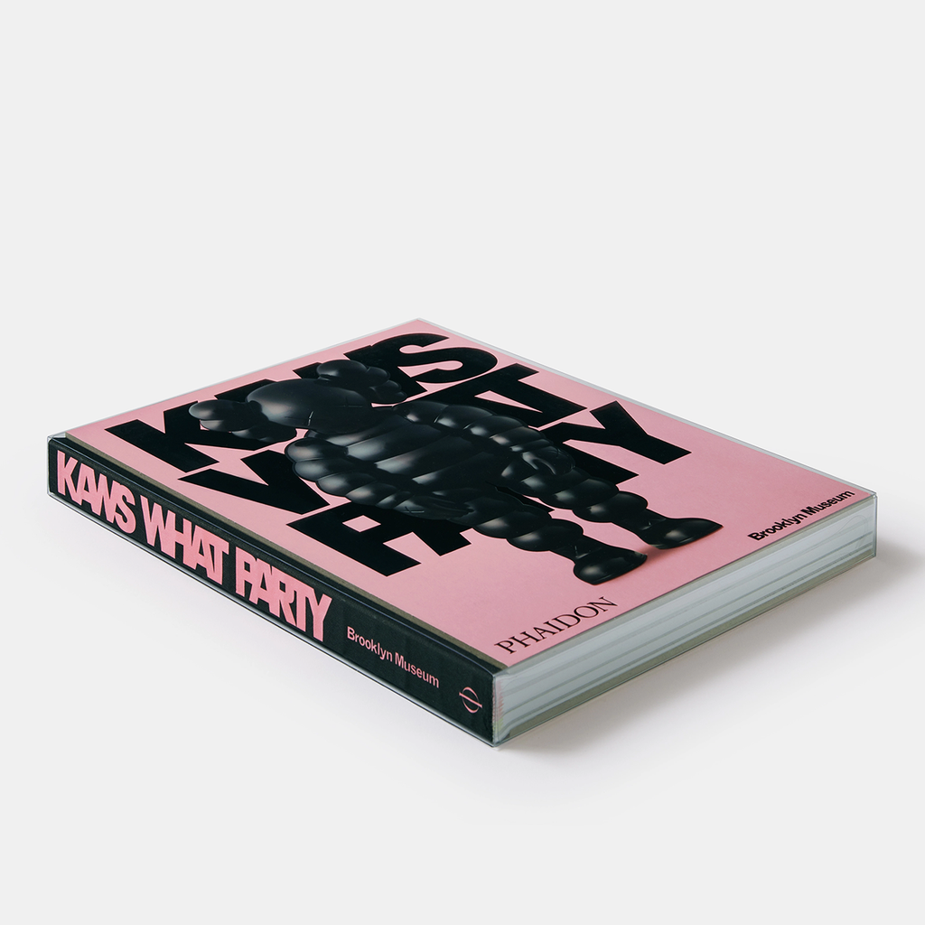 KAWS: WHAT PARTY - BLACK ON PINK EDT / PHAIDON BOOKS