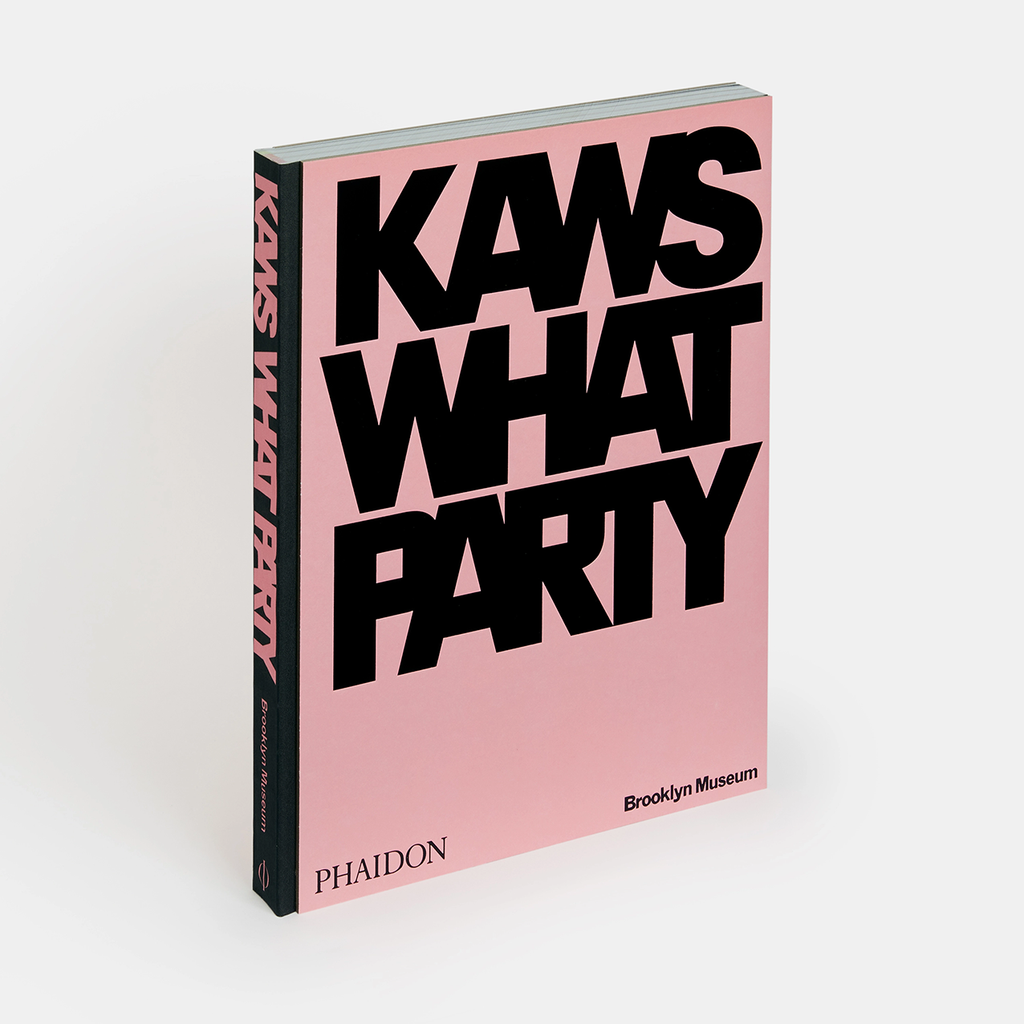 KAWS: WHAT PARTY - BLACK ON PINK EDT / PHAIDON BOOKS
