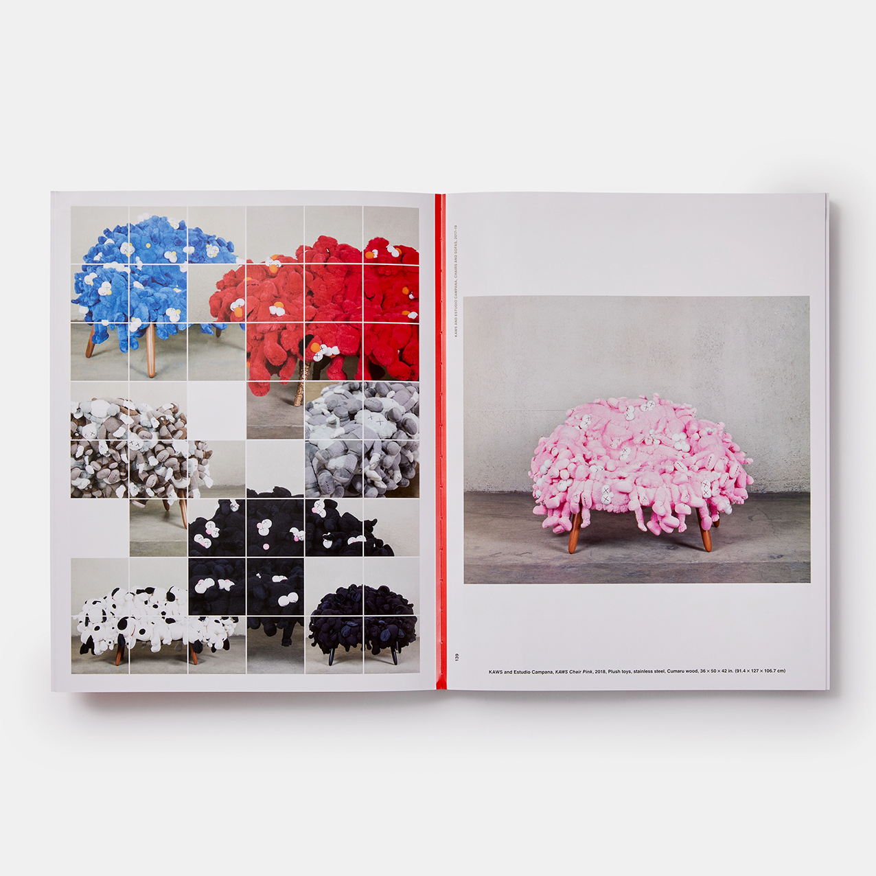 KAWS: WHAT PARTY - BLACK ON PINK EDT / PHAIDON BOOKS
