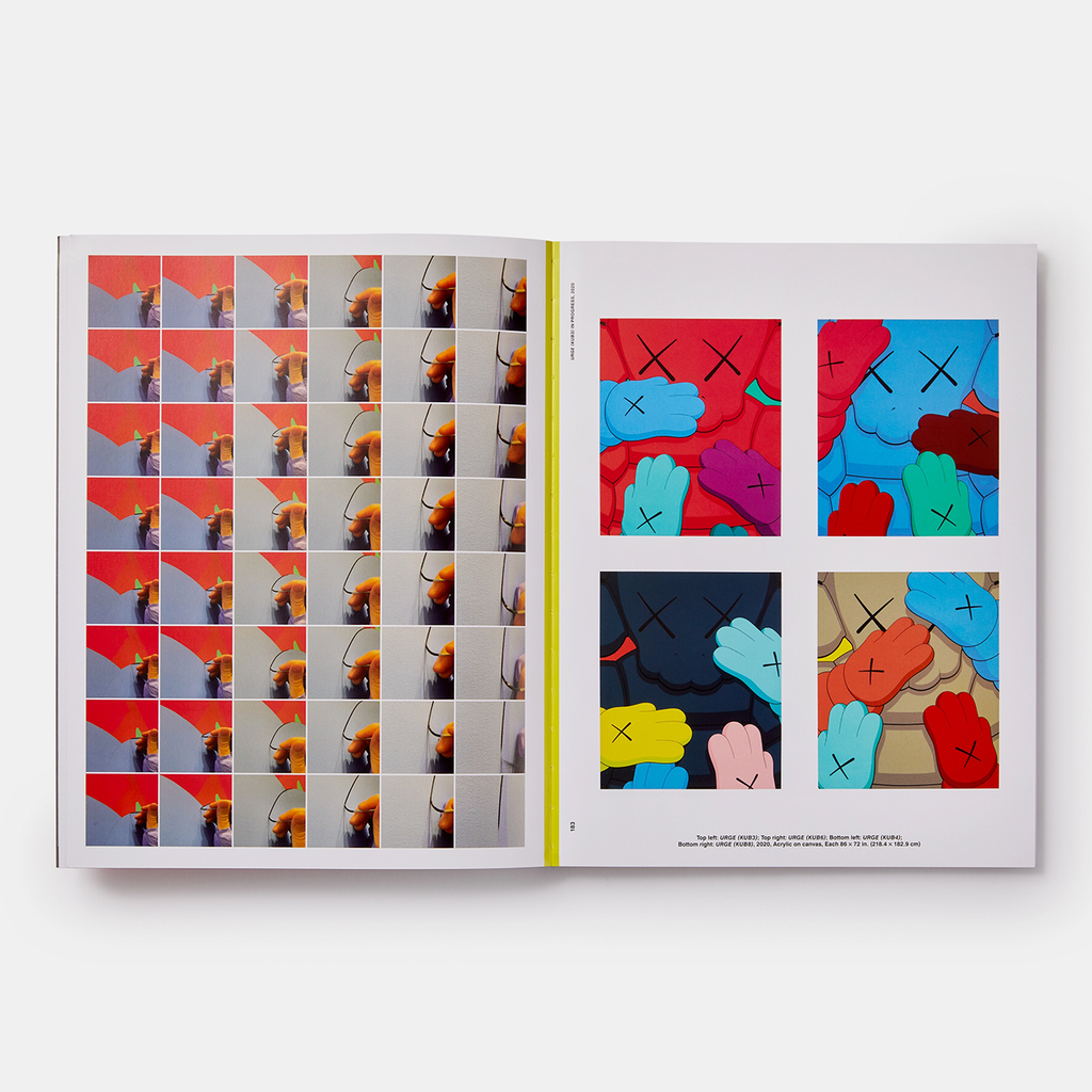 KAWS: WHAT PARTY - BLACK ON PINK EDT / PHAIDON BOOKS