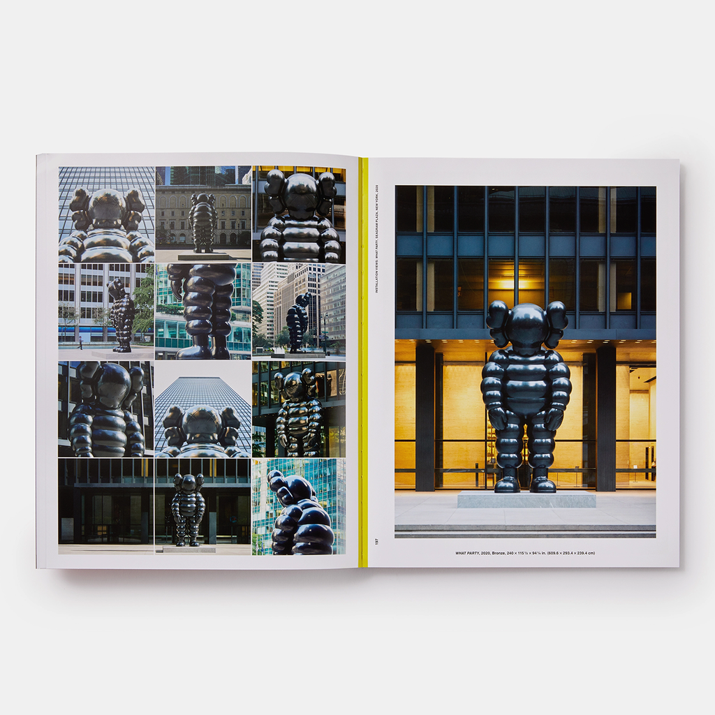KAWS: WHAT PARTY - BLACK ON PINK EDT / PHAIDON BOOKS