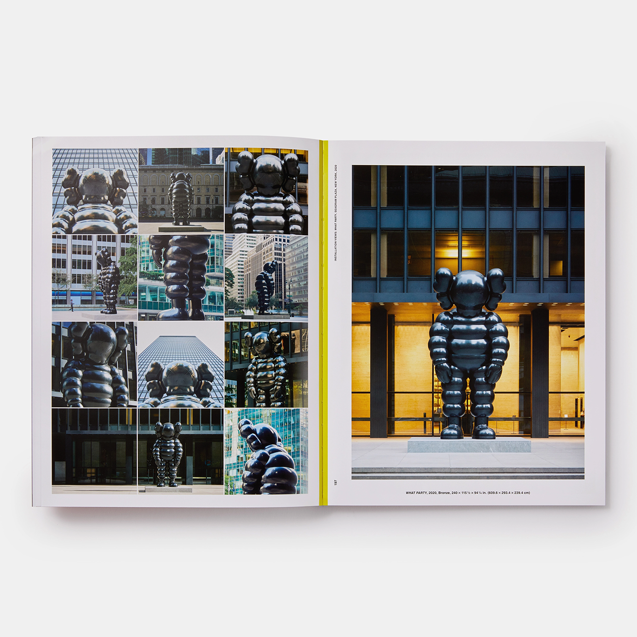 KAWS: WHAT PARTY - BLACK ON PINK EDT / PHAIDON BOOKS
