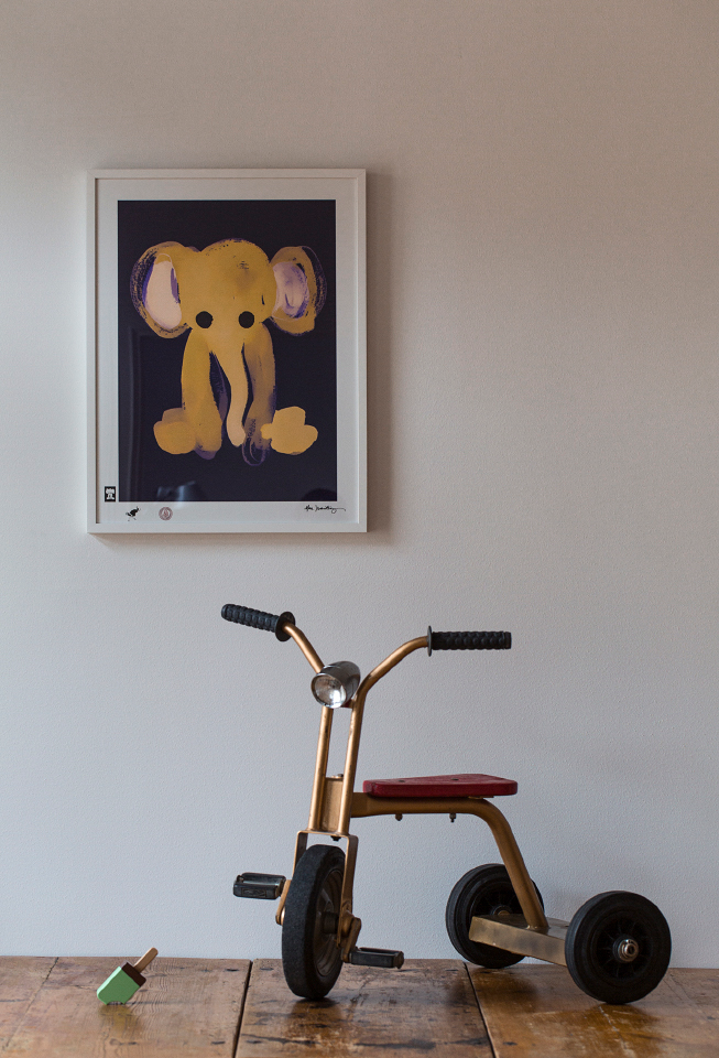 BLUNDLUND.CO.,LTD FINE ART PRINT - LUMUMBA MUSTARD INK / LIMITED EDITION OF 250