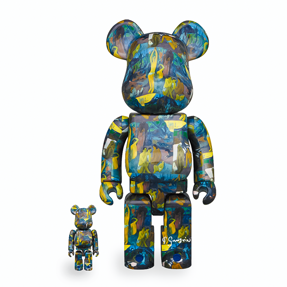 PAUL GAUGUIN - WHERE DO WE COME FROM? WHAT ARE WE? WHERE ARE WE GOING? X BE@RBRICK SET 400 & 100%  /  MEDICOM TOY