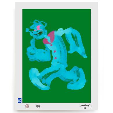 BLUNDLUND.CO.,LTD FINE ART PRINT - OKEAJ BLUE GREEN / LIMITED EDITION OF 250