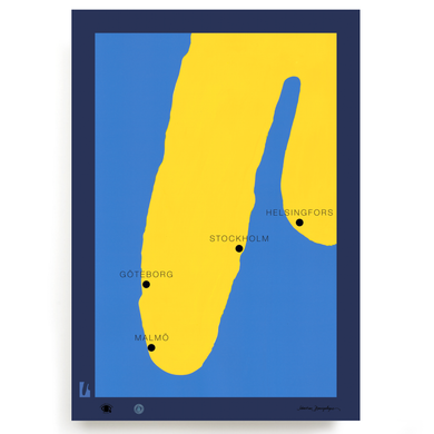 BLUNDLUND.CO.,LTD FINE ART PRINT - FOSTERLANDET / LIMITED EDITION OF 100