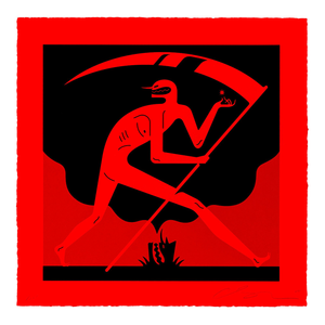 CLEON PETERSON - YOU REAPER YOU SOWER RED / FINE ART PRINT