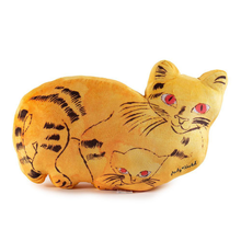 Load image into Gallery viewer, ANDY WARLHOL - YELLOW SAM THE CAT PLUSH   / KIDROBOT
