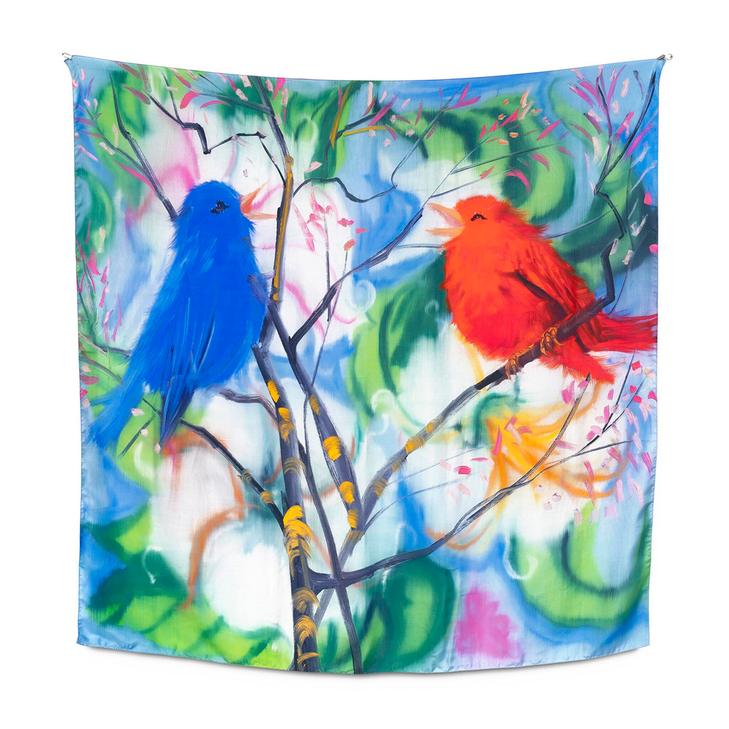 ANN CARVEN SCARF - AFTER  PICABIA / MASSIF CENTRAL