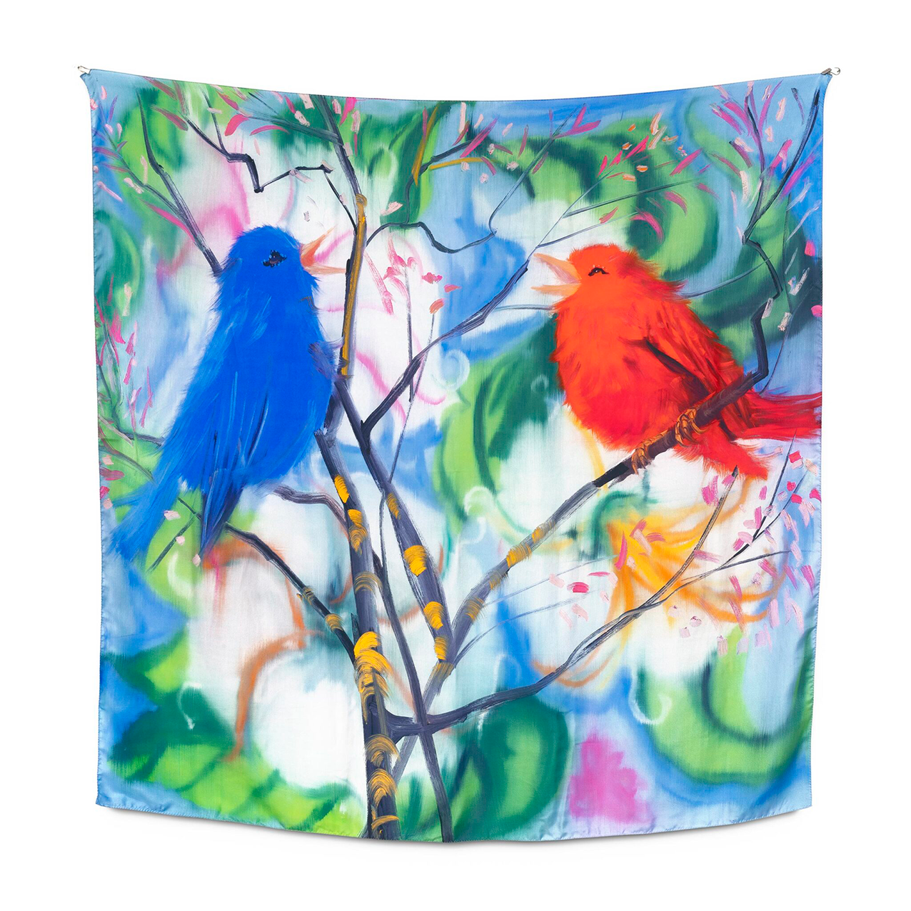 ANN CARVEN SCARF - AFTER  PICABIA / MASSIF CENTRAL