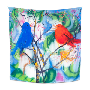 ANN CARVEN SCARF - AFTER  PICABIA / MASSIF CENTRAL