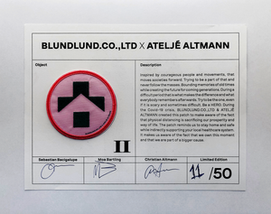PATCH COVID-19 / BLUNDLUND.CO.,LTD X ATELJÉ ALTMANN